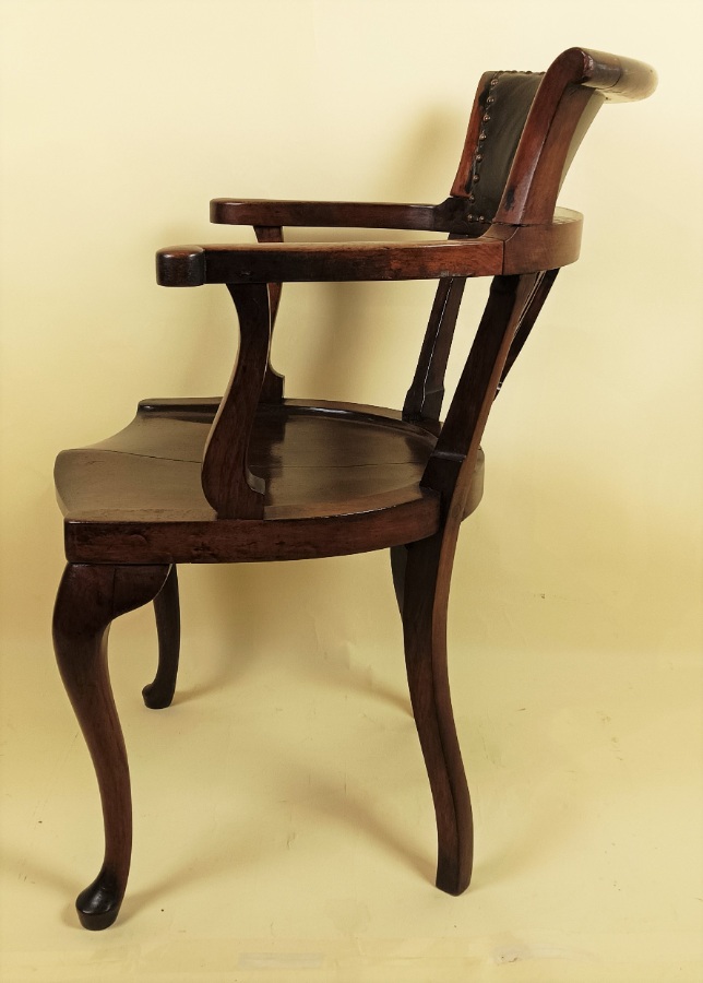 Antique Edwardian Desk Chair